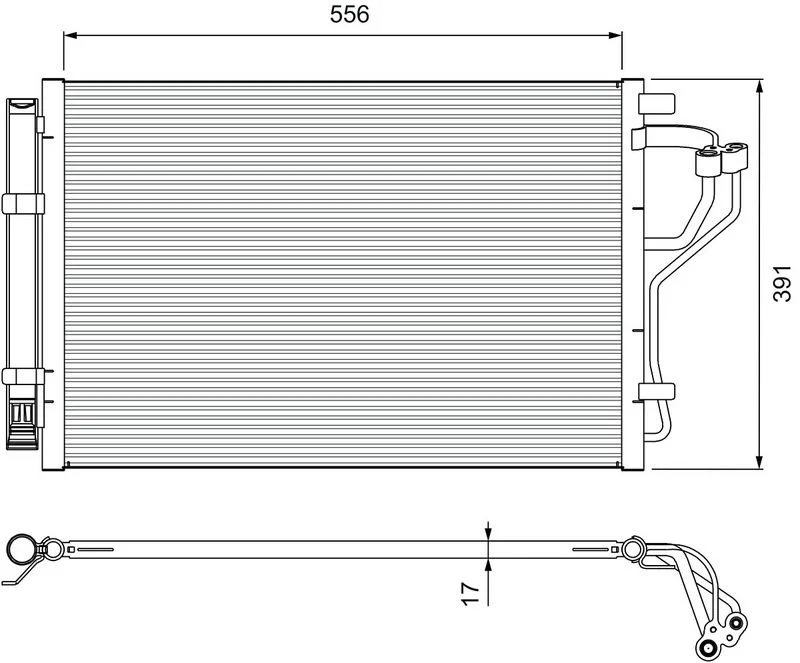 Condenser, air conditioning  814394