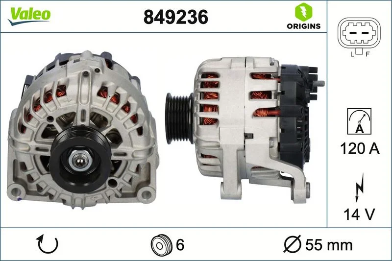 Alternator 849236
