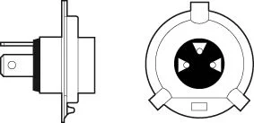 Bulb, high beam headlight VALEO 032513