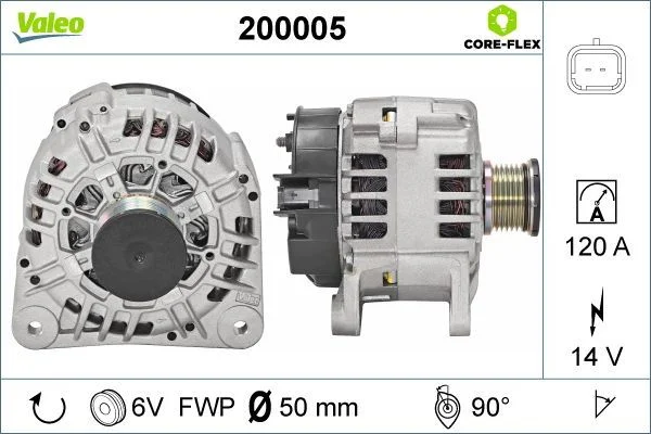 Alternator VALEO 200005