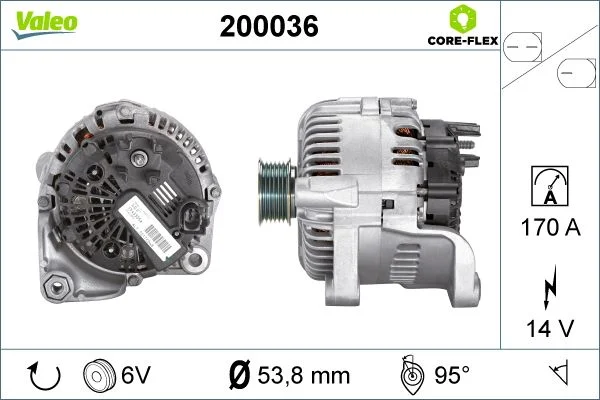 Alternator VALEO 200036