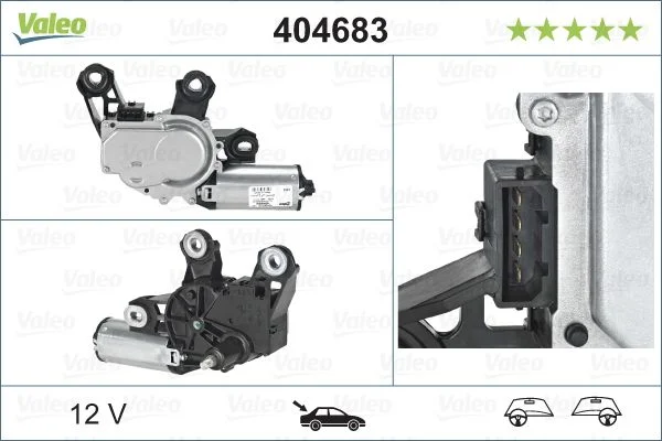 Motor brisalcev VALEO 404683