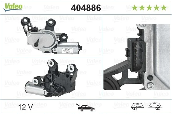 Motor brisalcev VALEO 404886