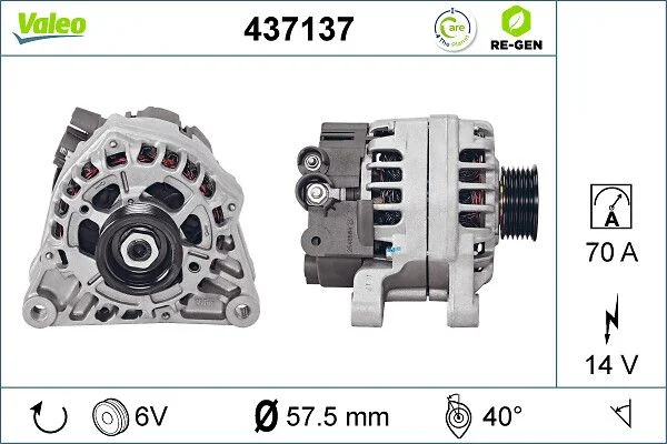 Alternator VALEO 437137