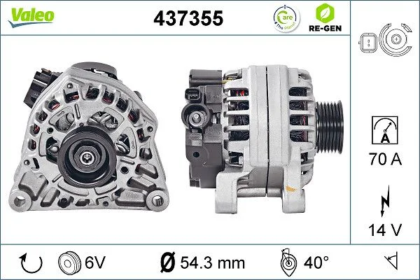 Alternator VALEO 437355