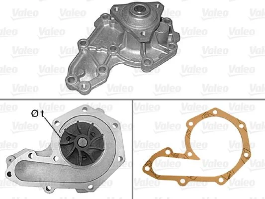 Vodna črpalka, hlajenje motorja VALEO 506019
