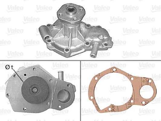Vodna črpalka, hlajenje motorja VALEO 506074