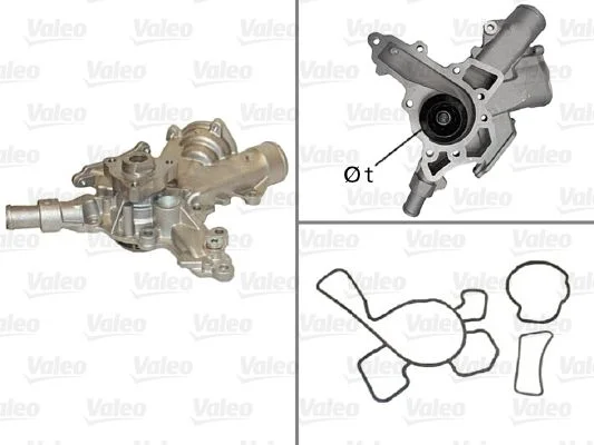 Vodna črpalka, hlajenje motorja VALEO 506601