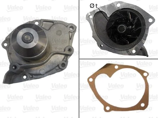 Vodna črpalka, hlajenje motorja VALEO 506725