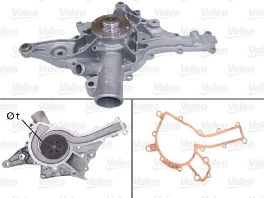 Water Pump, engine cooling VALEO 506832