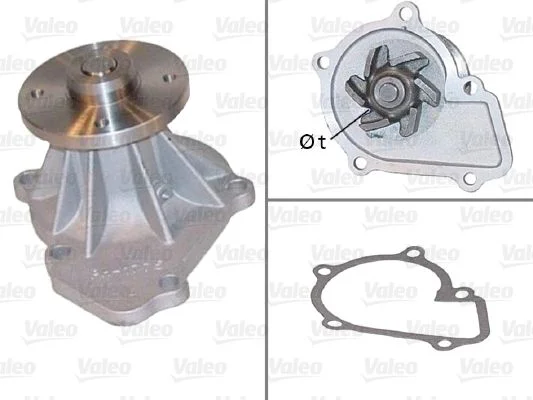 Vodna črpalka, hlajenje motorja VALEO 506836