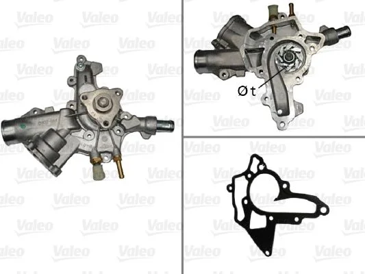 Vodna črpalka, hlajenje motorja VALEO 506838