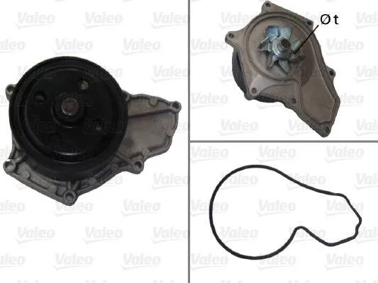 Vodna črpalka, hlajenje motorja VALEO 506878