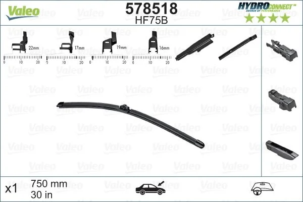 Wiper Blade VALEO 578518