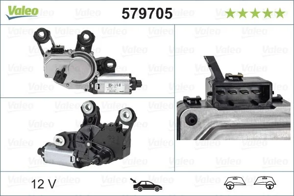 Motor brisalcev VALEO 579705