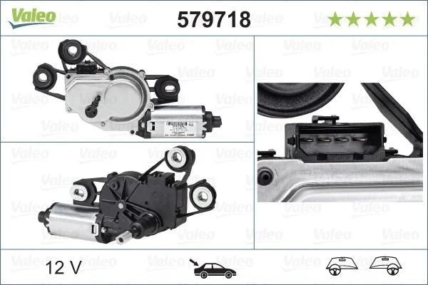 Motor brisalcev VALEO 579718