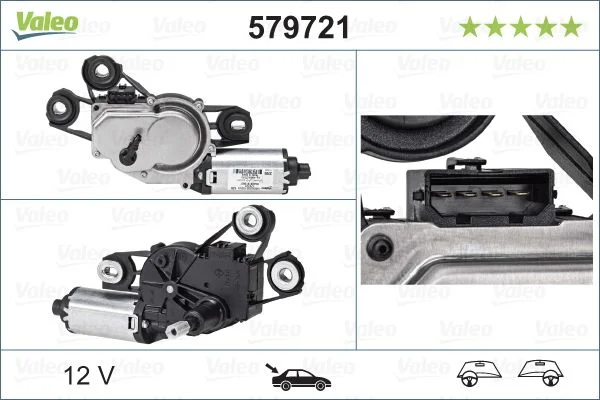 Motor brisalcev VALEO 579721