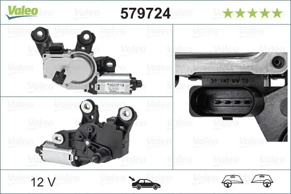 Wiper Motor VALEO 579724
