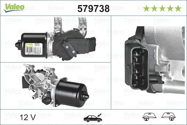 Motor brisalcev VALEO 579738