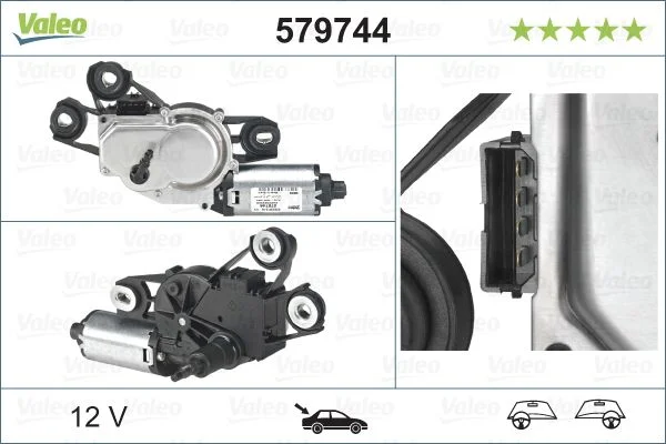 Motor brisalcev VALEO 579744