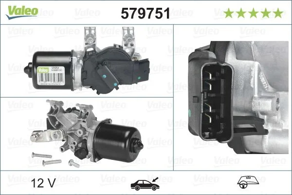 Motor brisalcev VALEO 579751