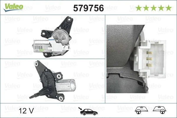 Motor brisalcev VALEO 579756