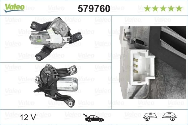 Motor brisalcev VALEO 579760