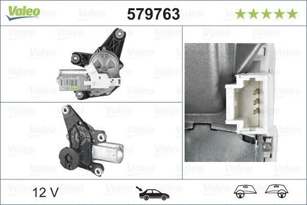 Motor brisalcev VALEO 579763