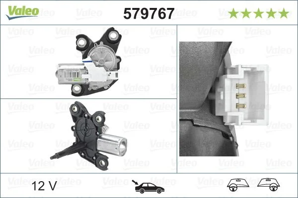 Motor brisalcev VALEO 579767