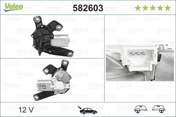 Motor brisalcev VALEO 582603