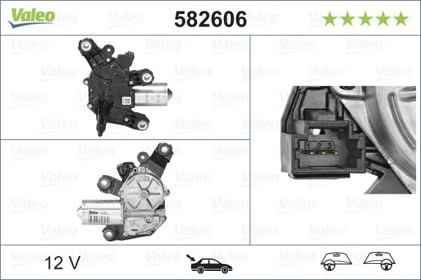 Motor brisalcev VALEO 582606