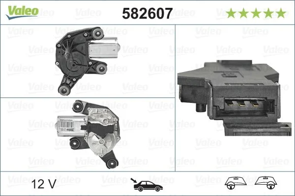 Motor brisalcev VALEO 582607
