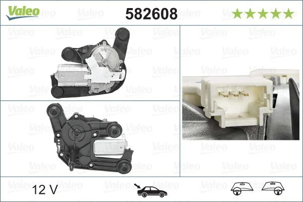 Motor brisalcev VALEO 582608