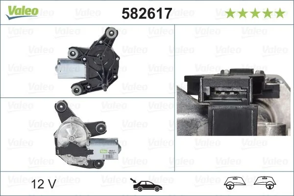 Motor brisalcev VALEO 582617