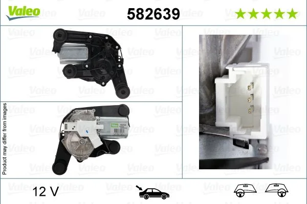 Motor brisalcev VALEO 582639