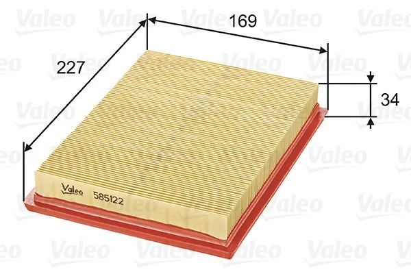 Air Filter VALEO 585122