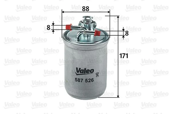 Kuro filtras VALEO 587526