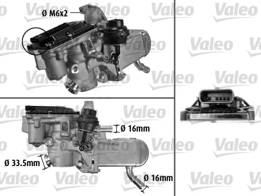 Modul EGR VALEO 700433