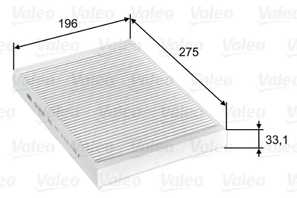 Filtras, salono oras VALEO 715597