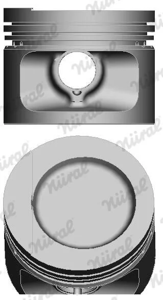Piston NURAL 87-109407-50
