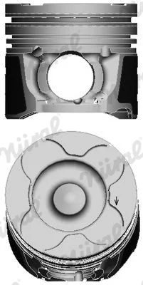 Piston NÜRAL 87-424008-00