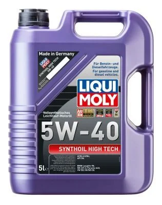 Engine Oil Synthoil High Tech 5W-40 | ACEA A3/B4, API SN LIQUI MOLY 1856