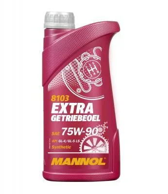 Transmission Oil Extra Gear Oil 75W-90 GL-4/GL-5 LS SCT - MANNOL MN8103-1