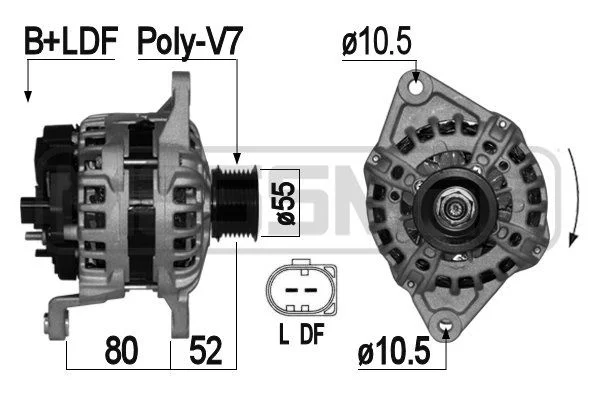 Alternator ERA 209057A