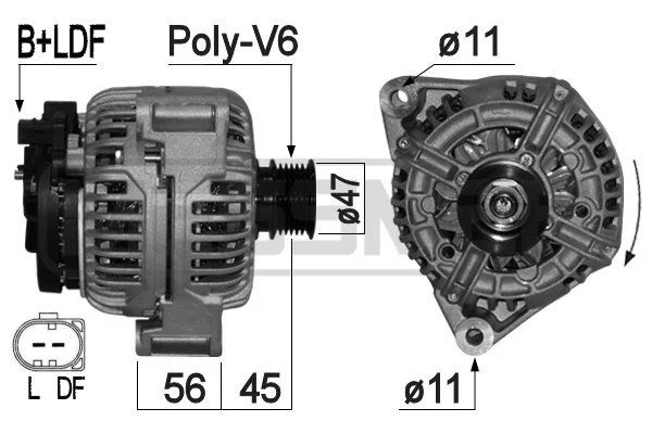 Alternator ERA 209279A