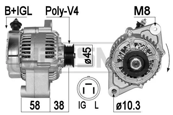 Alternator ERA 209342A