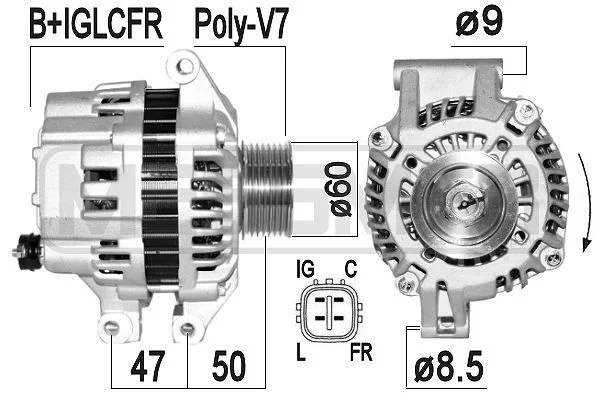 Alternator ERA 209356A