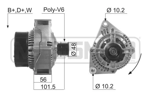 Alternator ERA 210042A