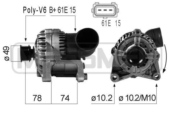 Alternator ERA 210164A