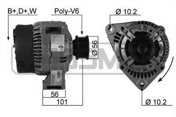 Alternator ERA 210187A